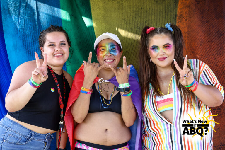 A Select Few Photos from What's New In ABQ's Photo Booth for Pride Month 2023.