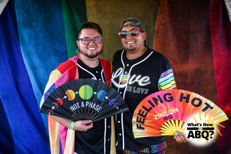 A Select Few Photos from What's New In ABQ's Photo Booth for Pride Month 2023.