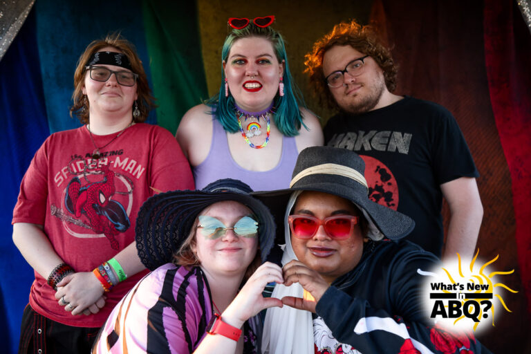 A Select Few Photos from What's New In ABQ's Photo Booth for Pride Month 2023.