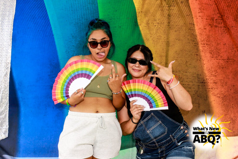 A Select Few Photos from What's New In ABQ's Photo Booth for Pride Month 2023.