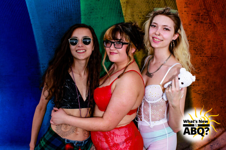 A Select Few Photos from What's New In ABQ's Photo Booth for Pride Month 2023.