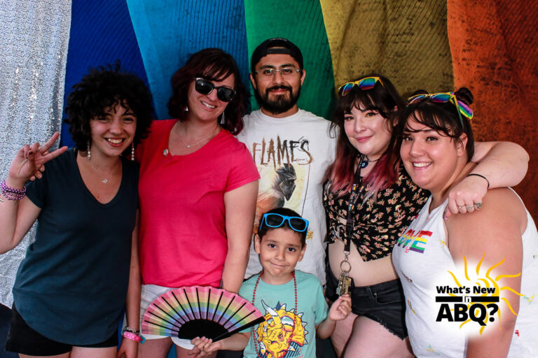 A Select Few Photos from What's New In ABQ's Photo Booth for Pride Month 2023.